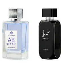 Lattafa Hayaati + Estiara Luxe AB Dark Blue