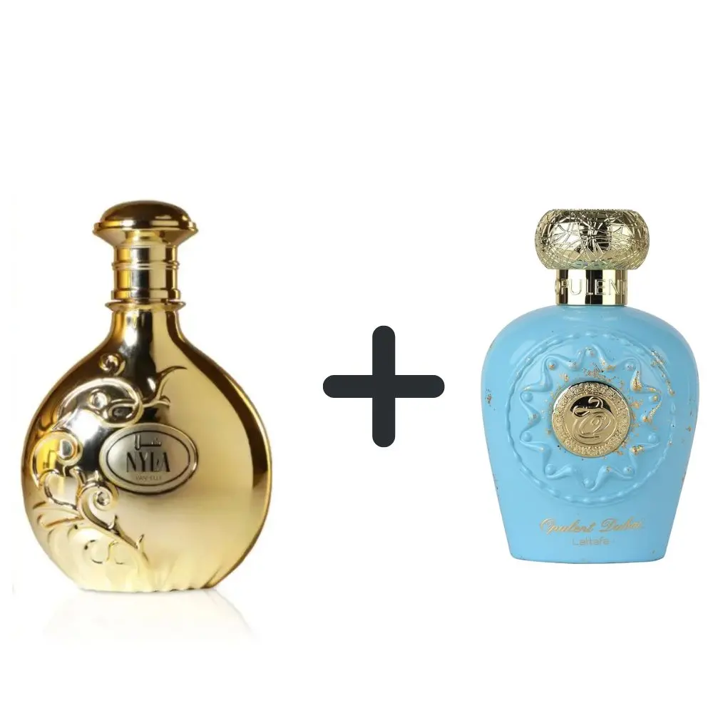 Lattafa Opulent Dubai + Arabiyat Prestige Nyla Vani-Elle